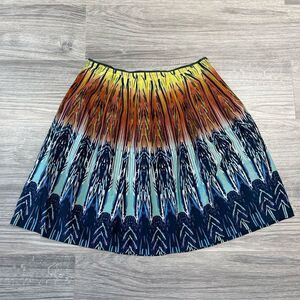 Kindlikelove two layer pleated  colorful cotton skirt